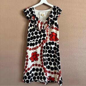 Anthropologie Leifsdottir Abbey Rose Silk Dress Size 10
